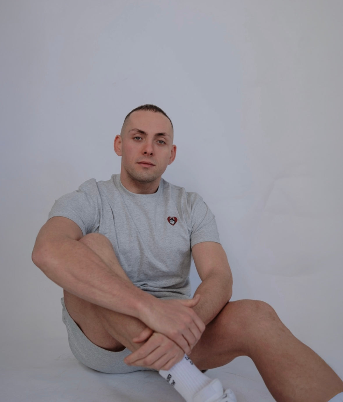 Wide-Leg Organic Cotton Drawstring Shorts