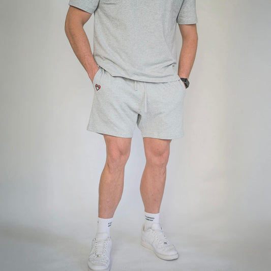 Wide-Leg Organic Cotton Drawstring Shorts