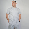 Wide-Leg Organic Cotton Drawstring Shorts